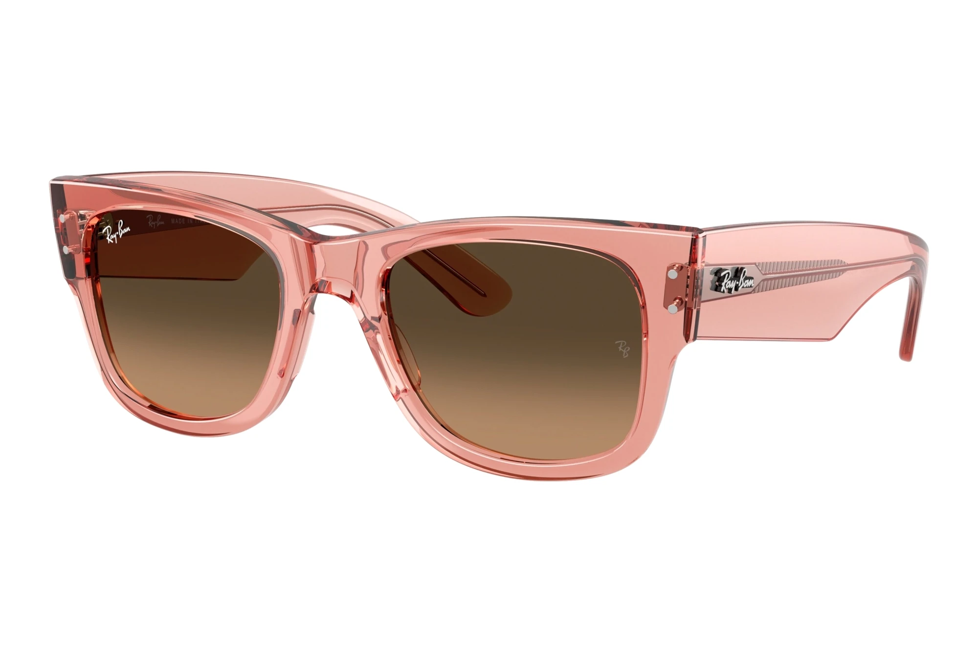 Ray-Ban   RB0840S 684843 Light Brown Gradient BlackTransparent Pink