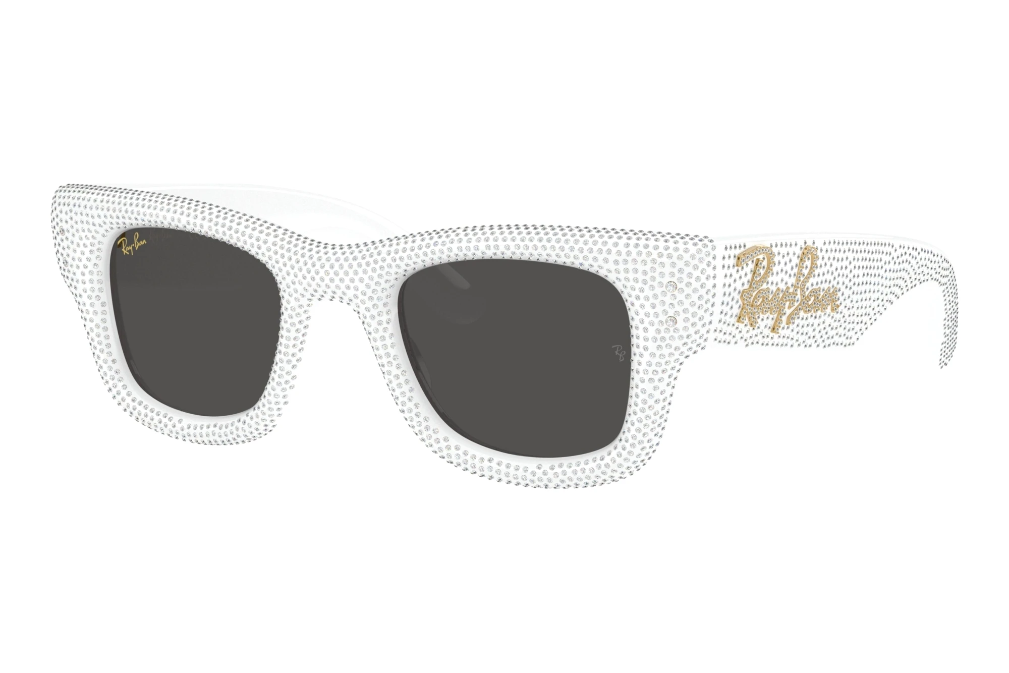 Ray-Ban   RB4940BP 686687 Ultra BlackWhite & Strass Pave