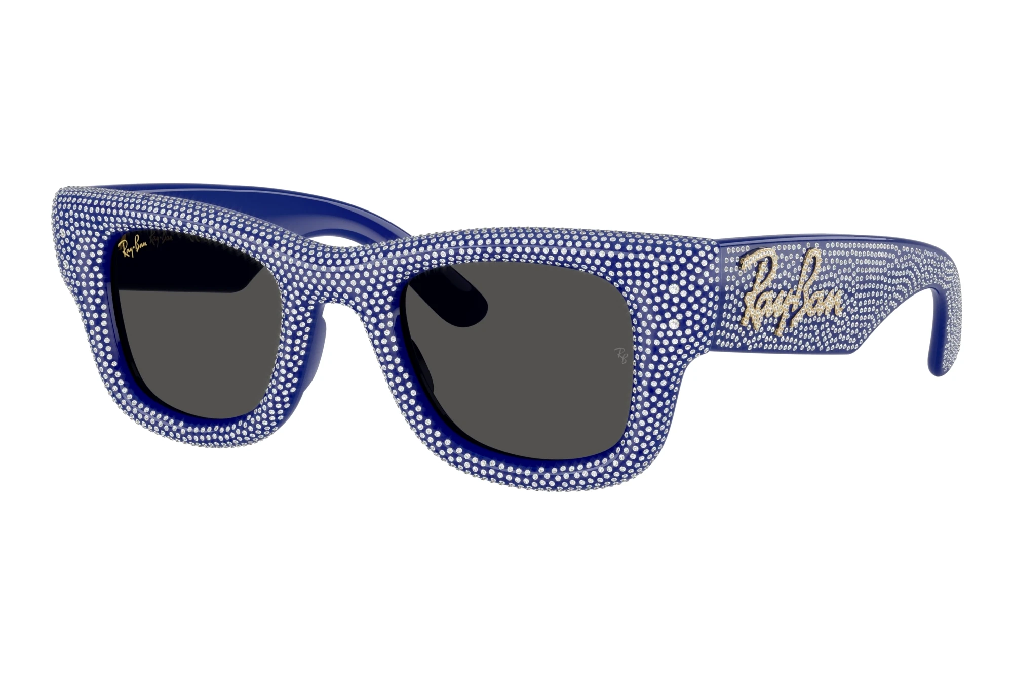 Ray-Ban   RB4940BP 686787 Ultra BlackBlue & Strass Pave