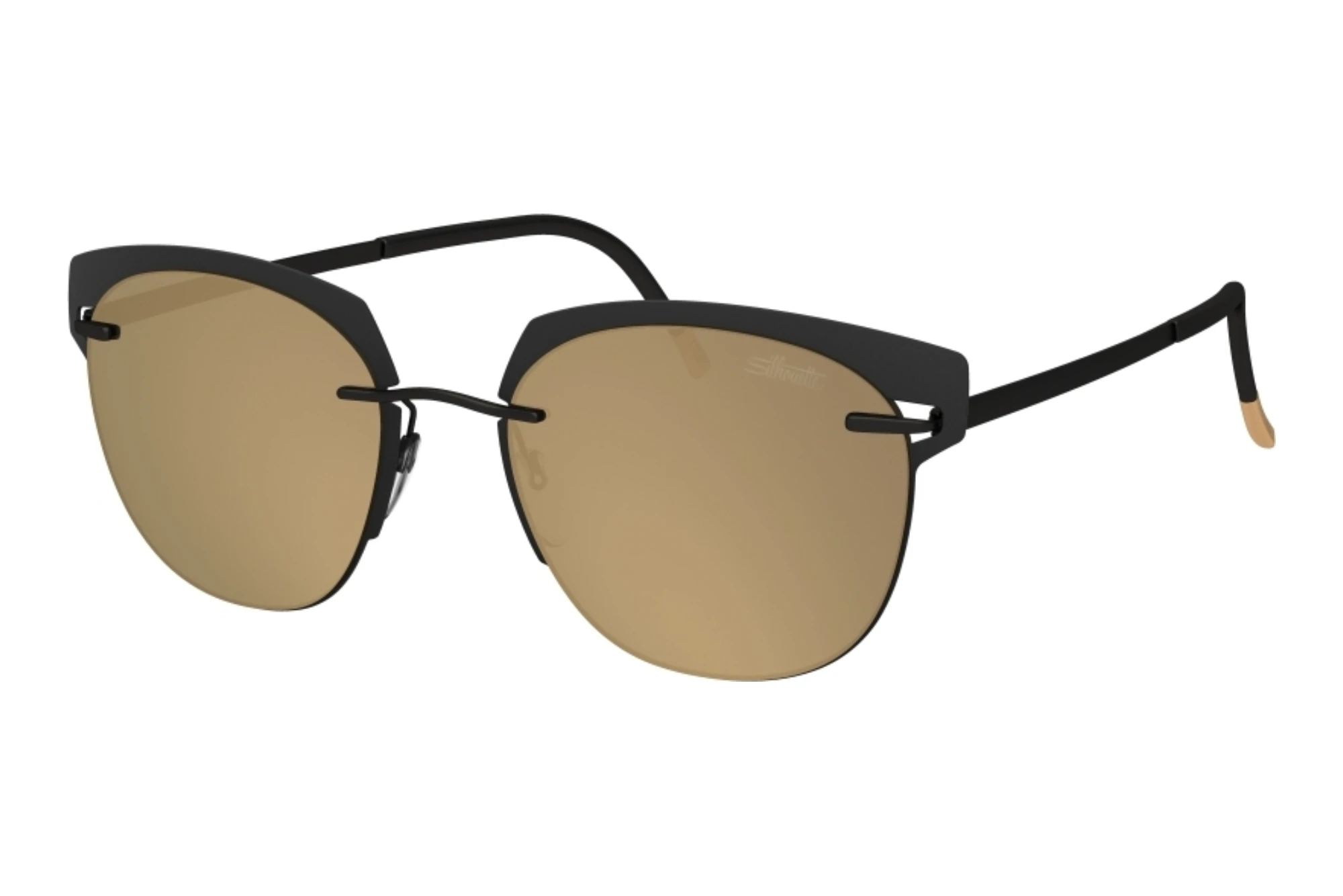 Silhouette   8702 9240 blackSLM Glossy Gold Mirror