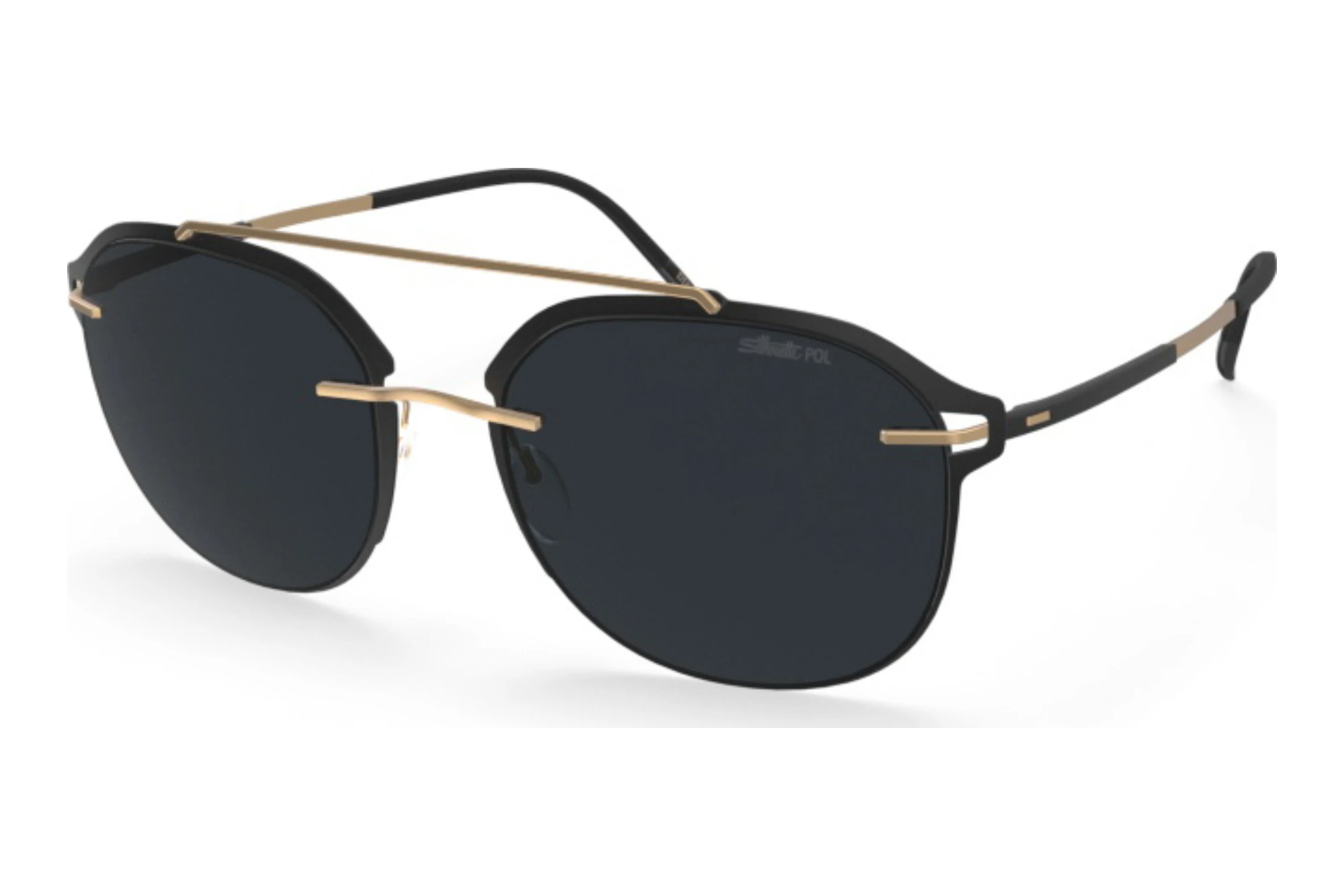 Silhouette   8730 9030 blackSLM POL Grey