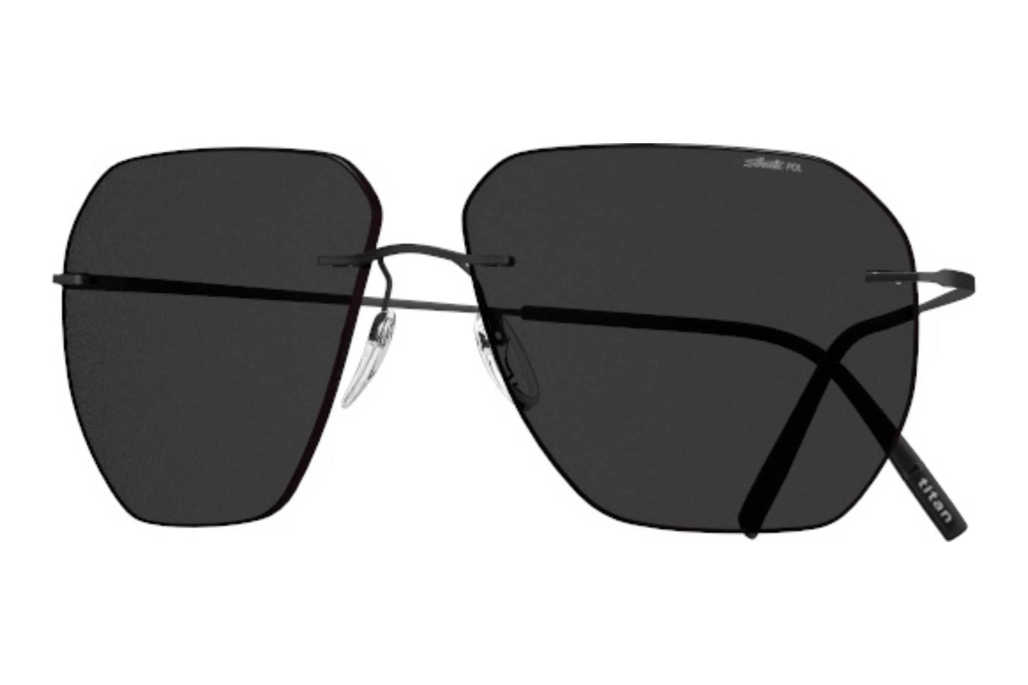 Silhouette   8743 9040 blackSLM POL Grey