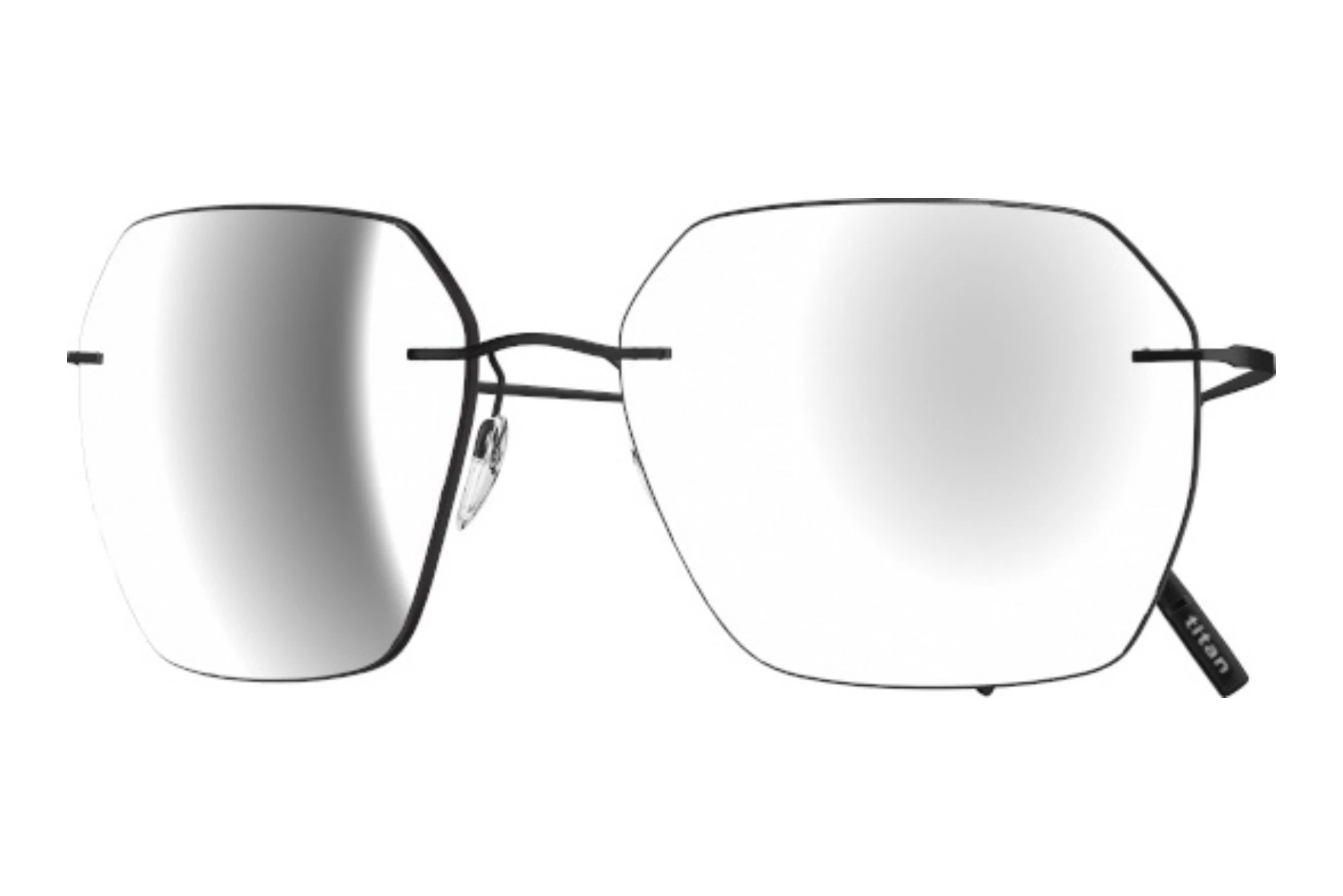 Silhouette   8745 9140 blackSLM Silver Mirror Gradient