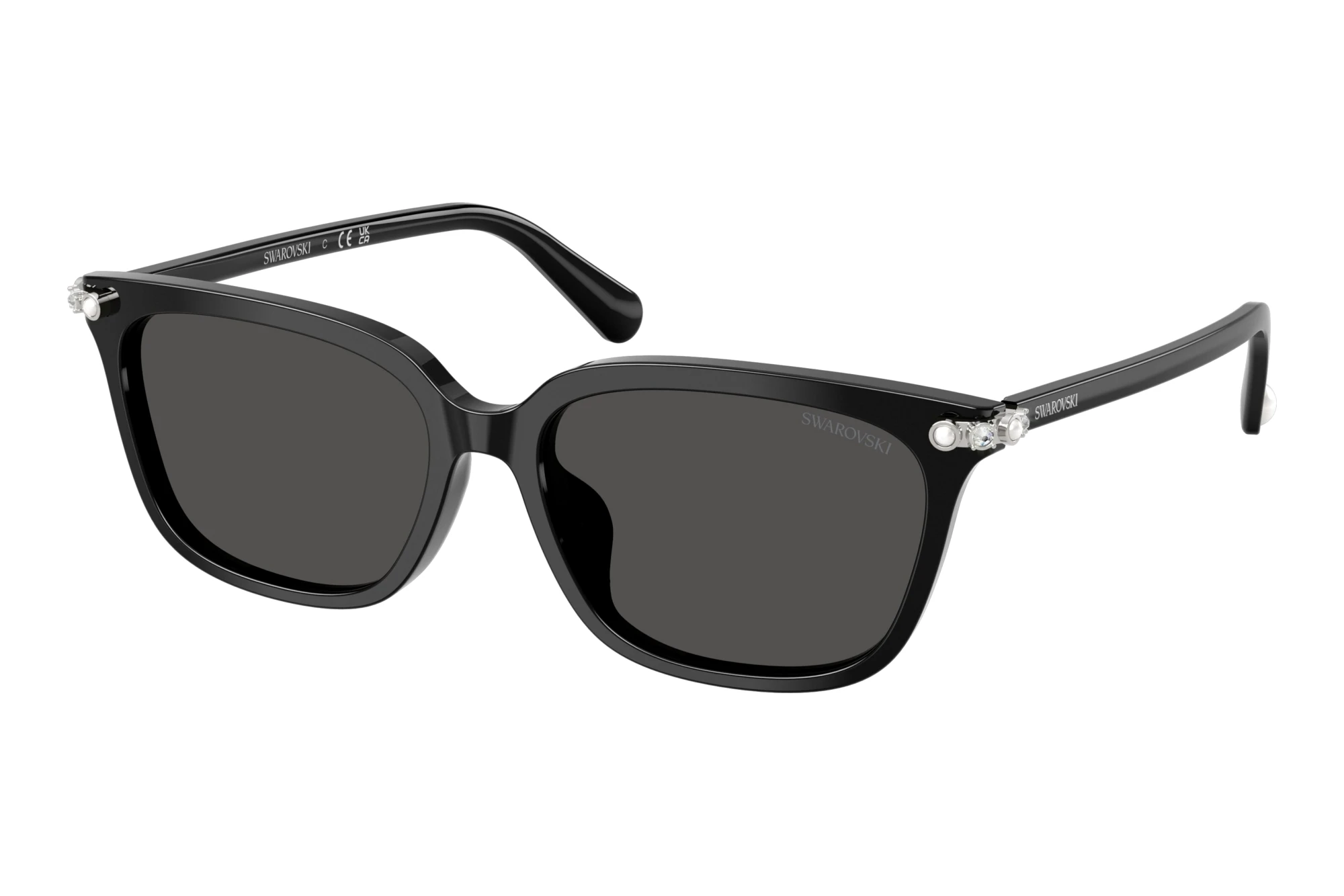 Swarovski   SK6064D 103887 Dark GreyBlack