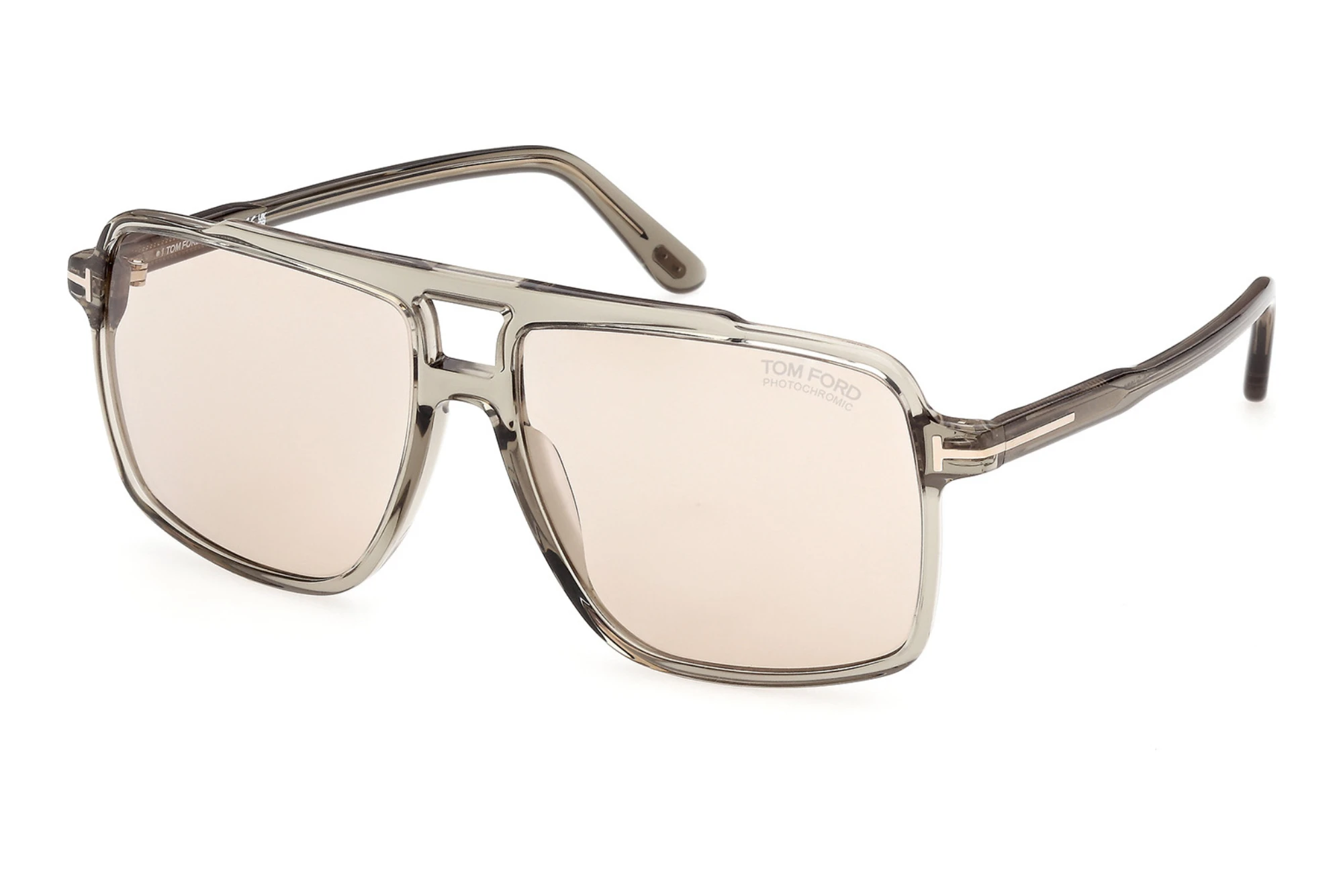 Tom Ford   FT1177 93E braunGlänzend Hellgrün