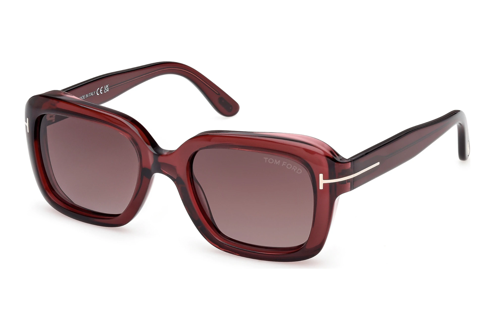 Tom Ford   FT1283 69T bordeaux verlaufendBordeaux Glänzend