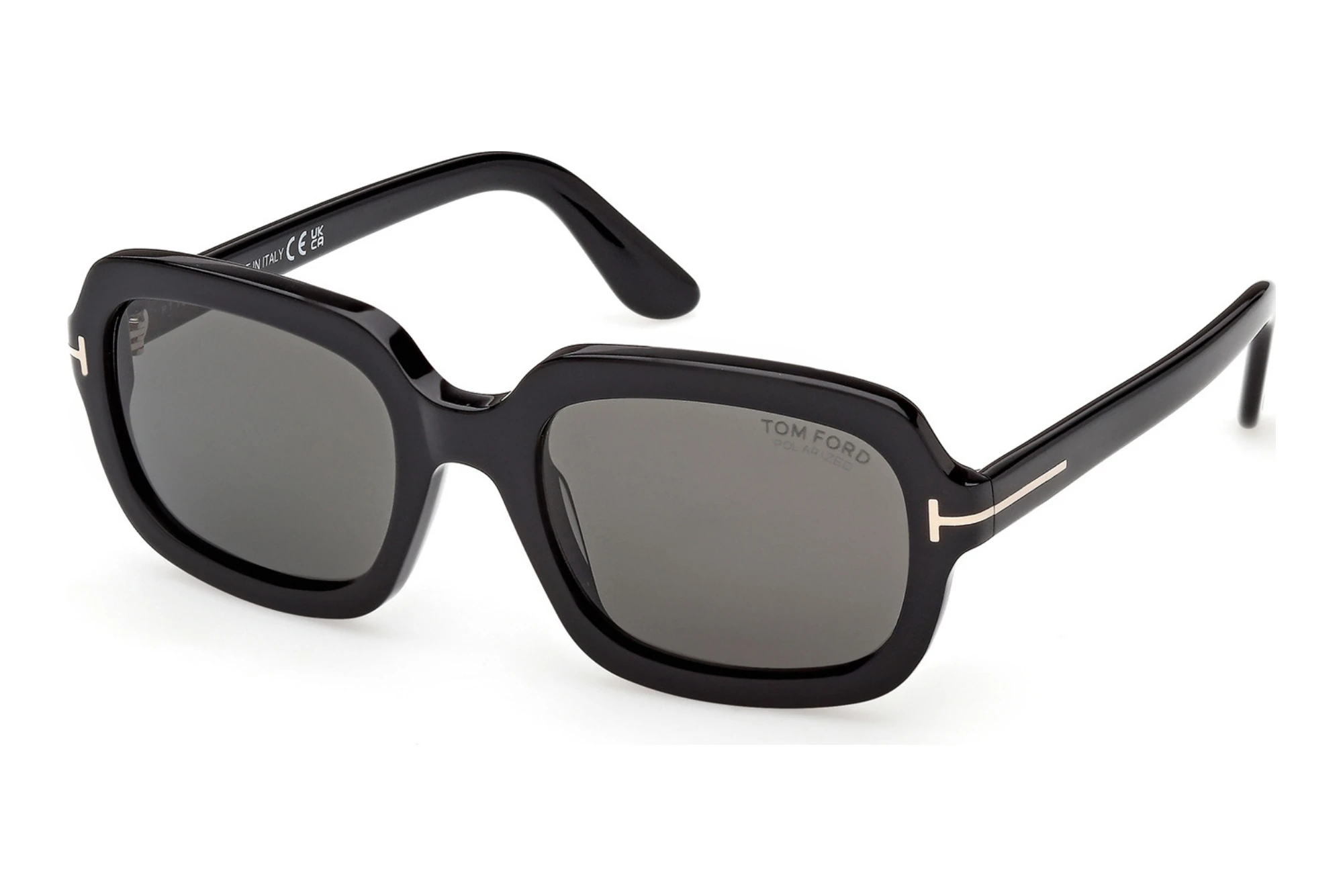 Tom Ford   FT1342 01D grau polarisierendGlänzend Schwarz