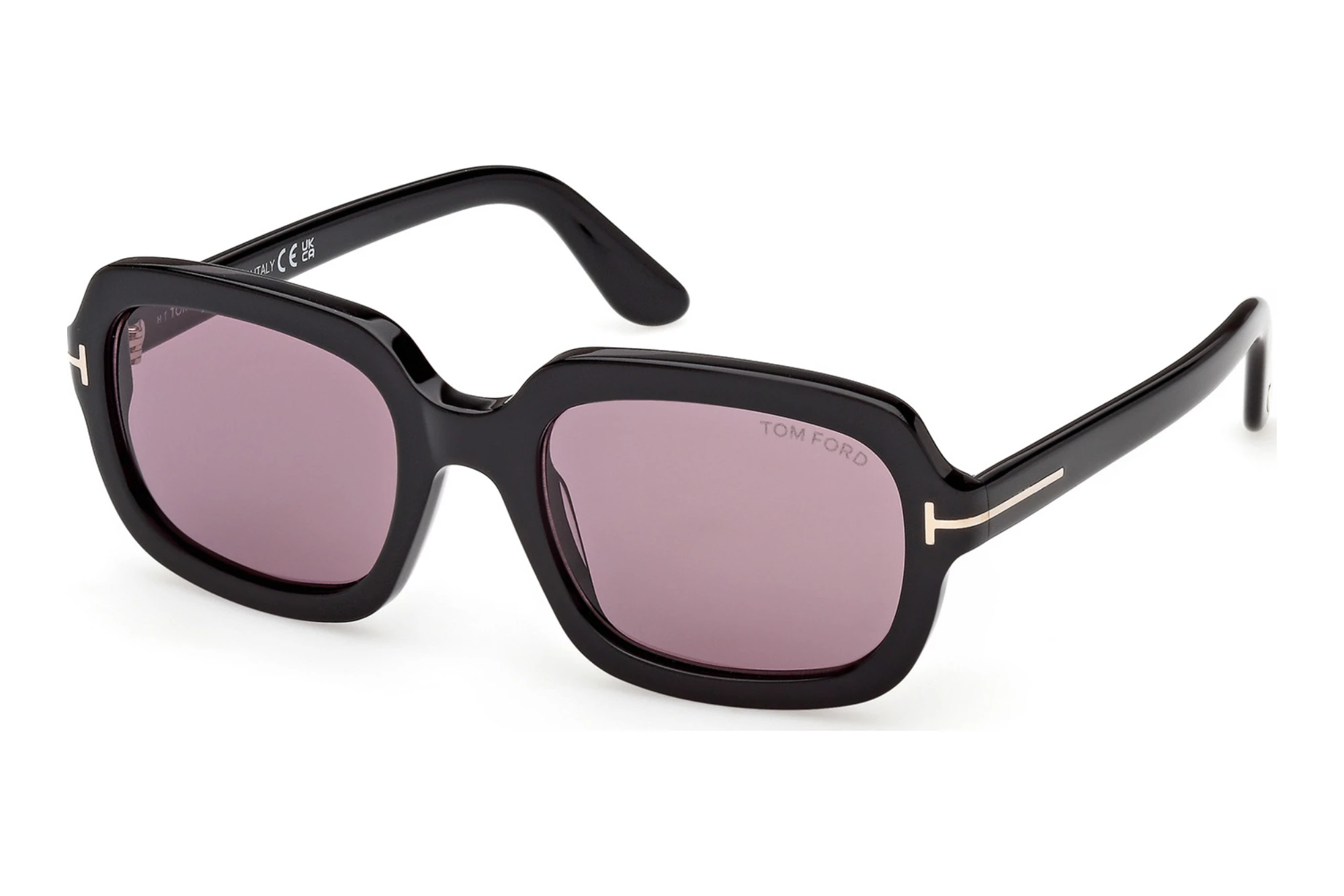 Tom Ford   FT1342 01Y violettGlänzend Schwarz