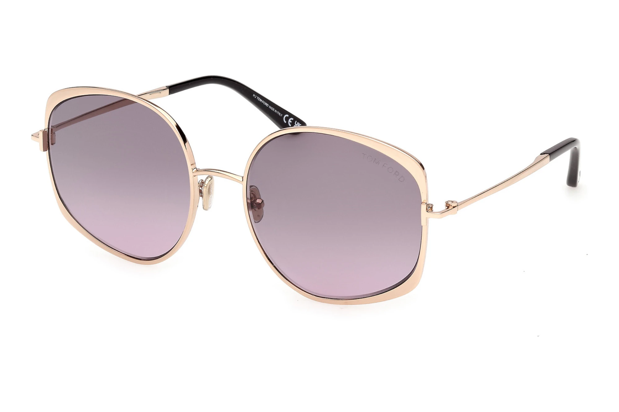 Tom Ford   FT1349 28B grau verlaufendGlänzend Rose Gold