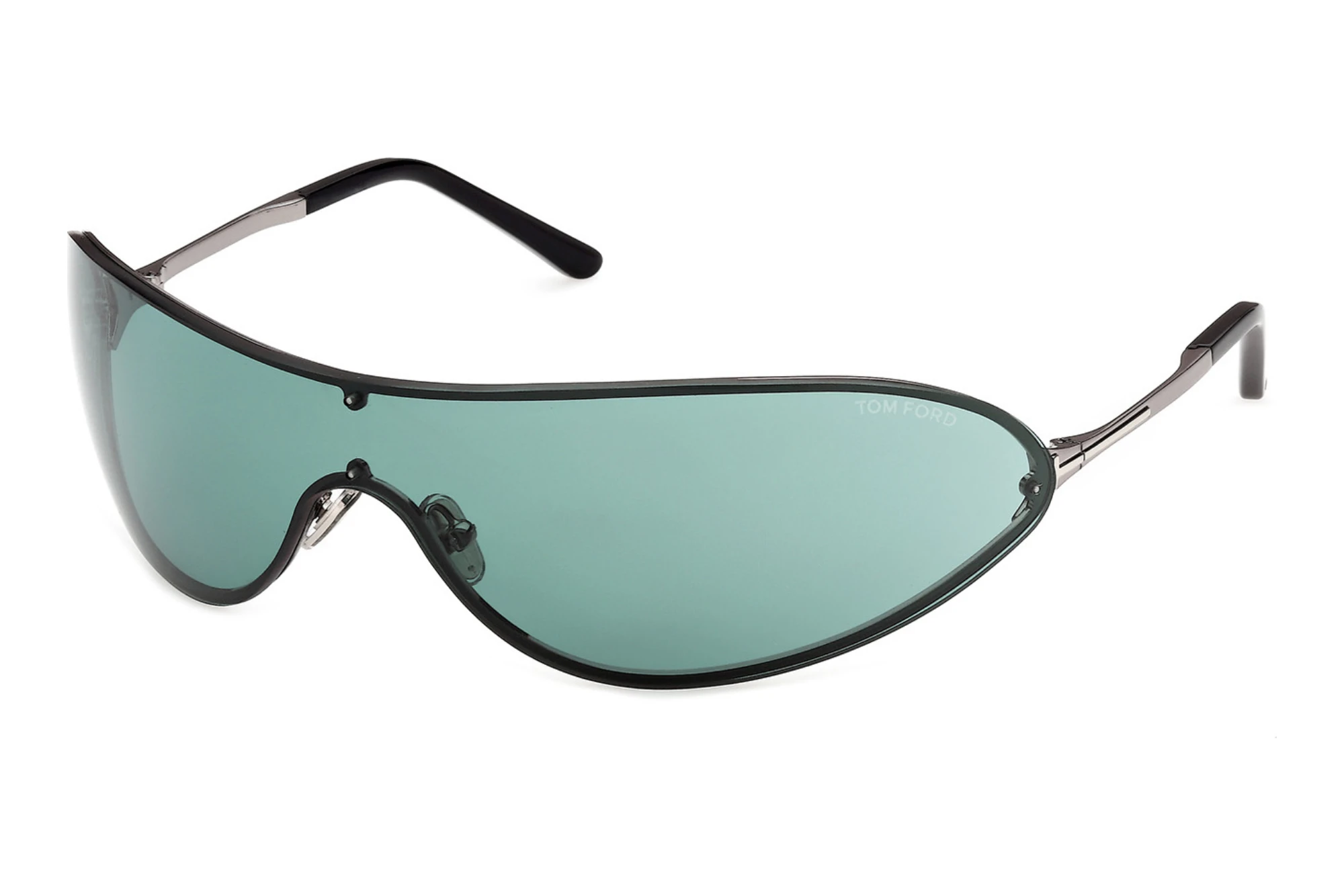 Tom Ford   FT1396 12N grünGlänzend Dunkel Ruthenium