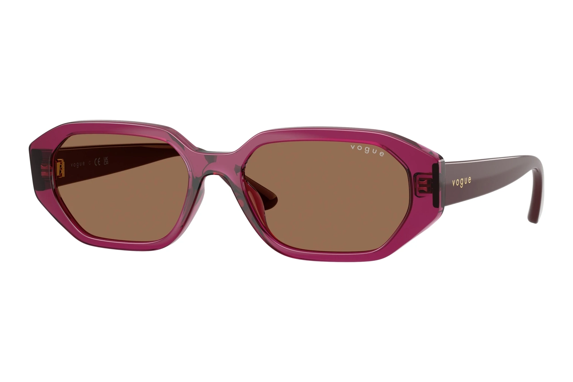 Vogue Eyewear   VJ2034 327173 Dark BrownTransparent Burgundy