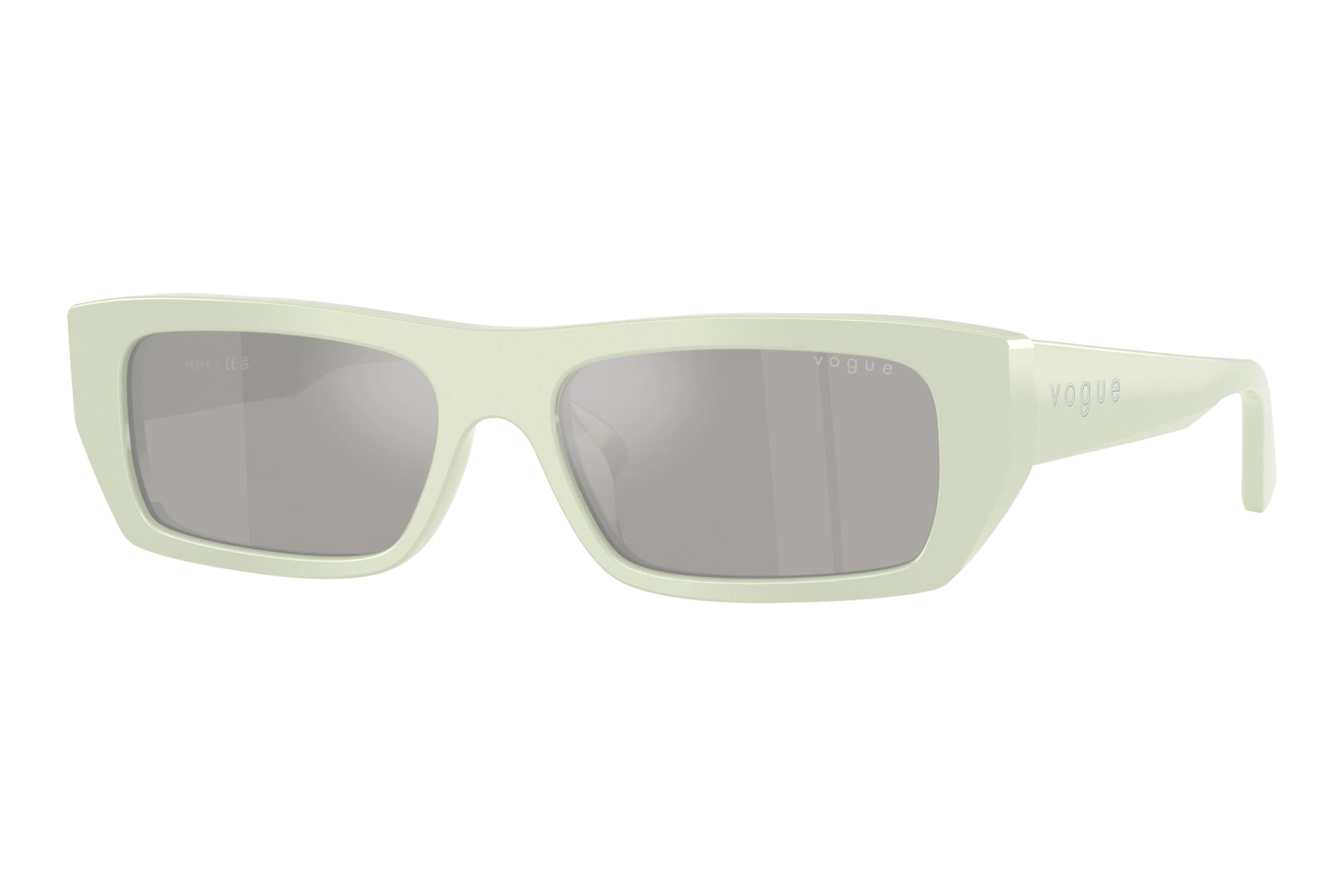 Vogue Eyewear   VO5657SU 32436G Light Grey Mirror SilverFull Mint Green