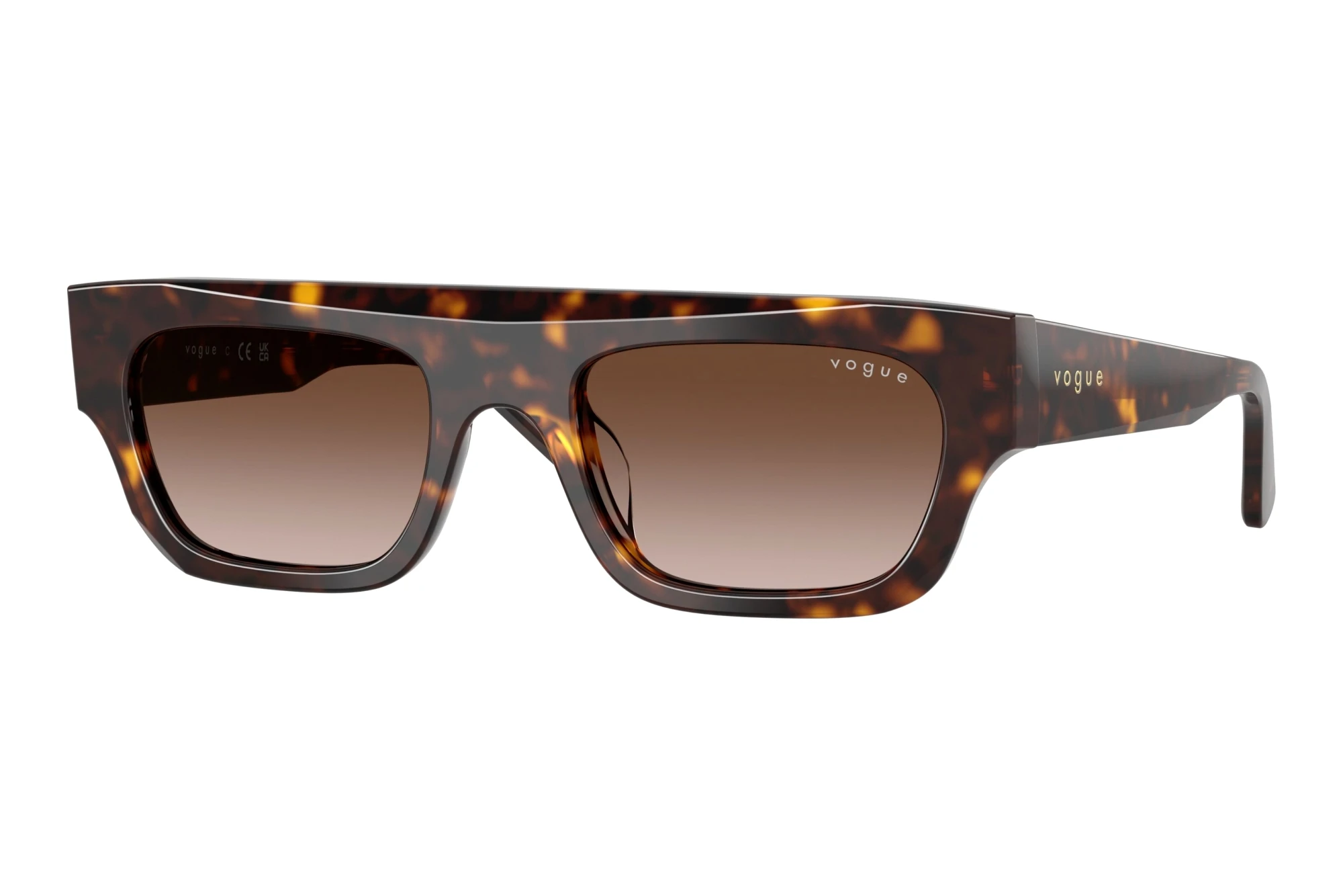 Vogue Eyewear   VO5694SU W65613 Gradient BrownDark Havana