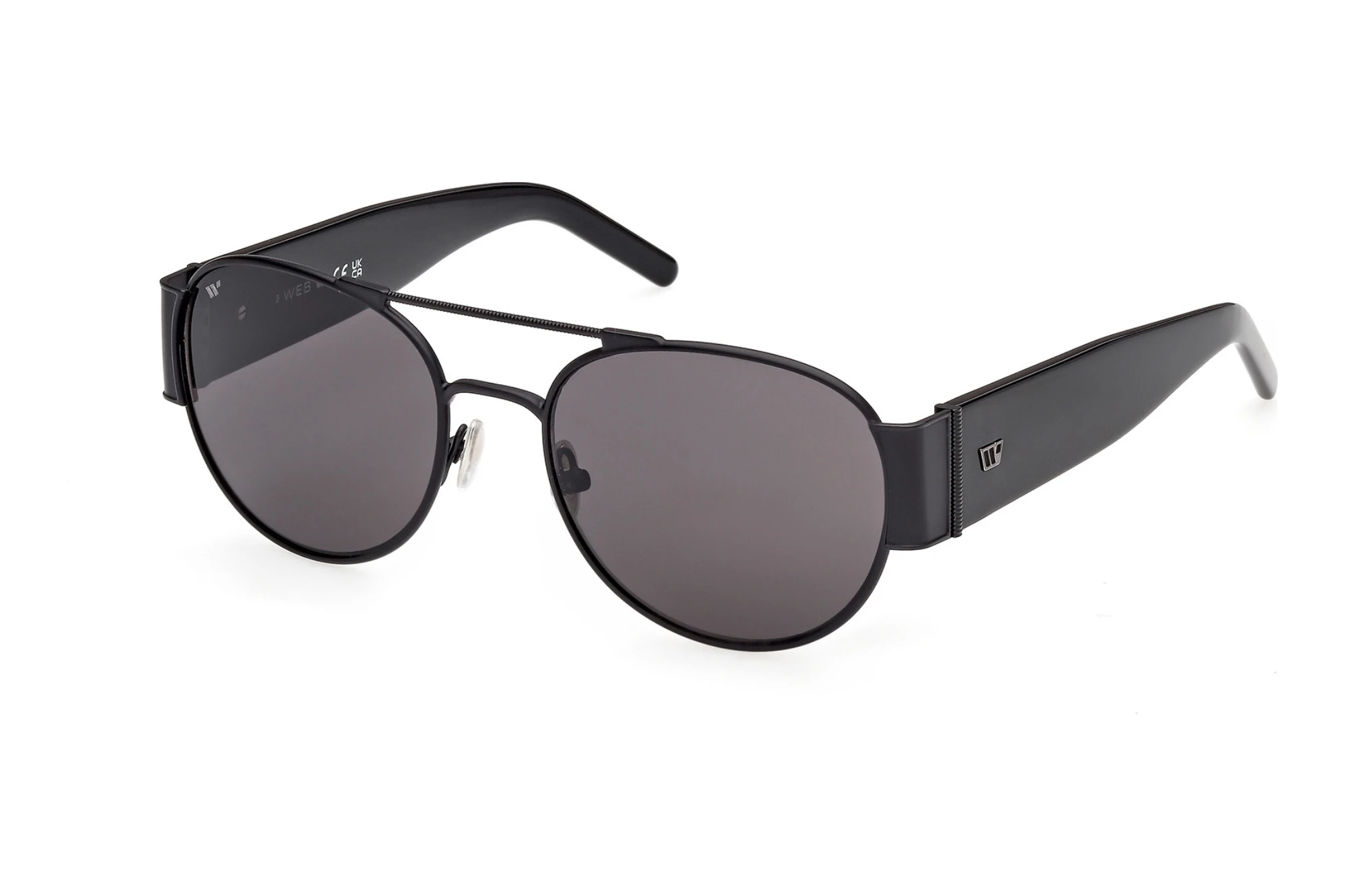 Web Eyewear   WE0400 02A grauMatt Schwarz