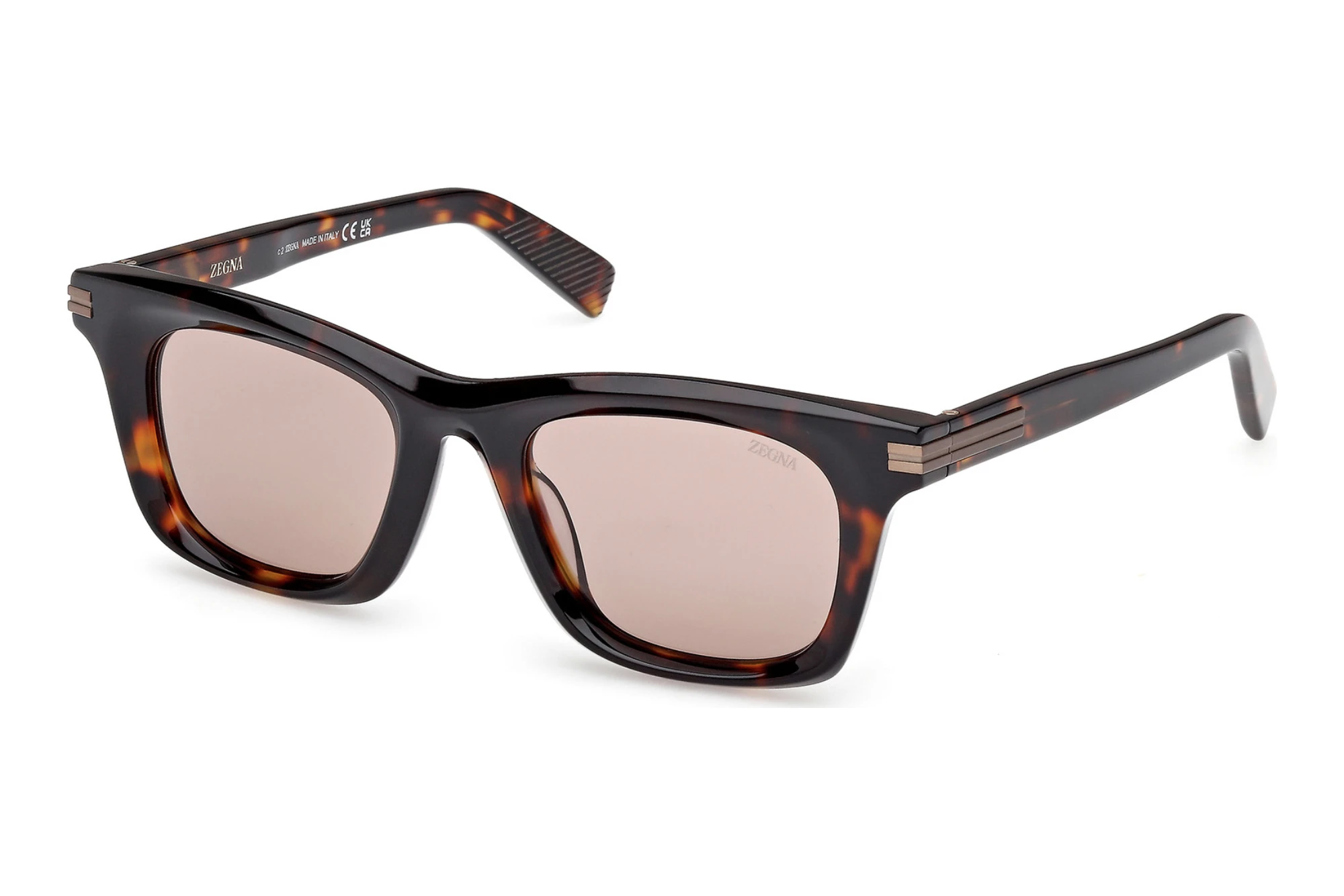 Zegna   EZ0270 55E braunDunkel Havanna
