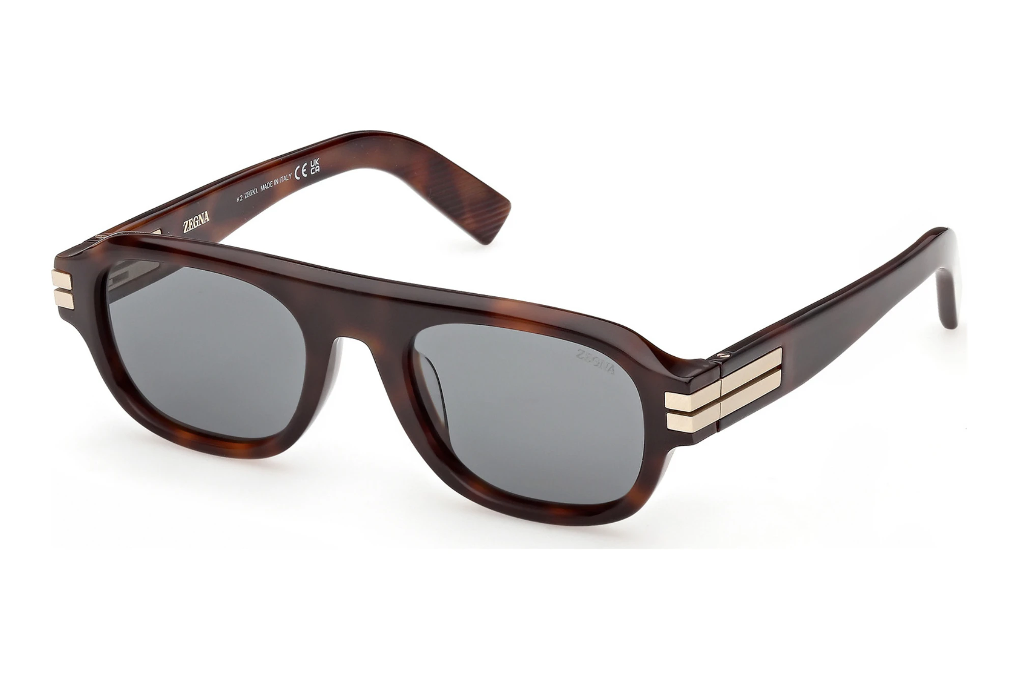 Zegna   EZ0304 52A grauDunkel Havanna