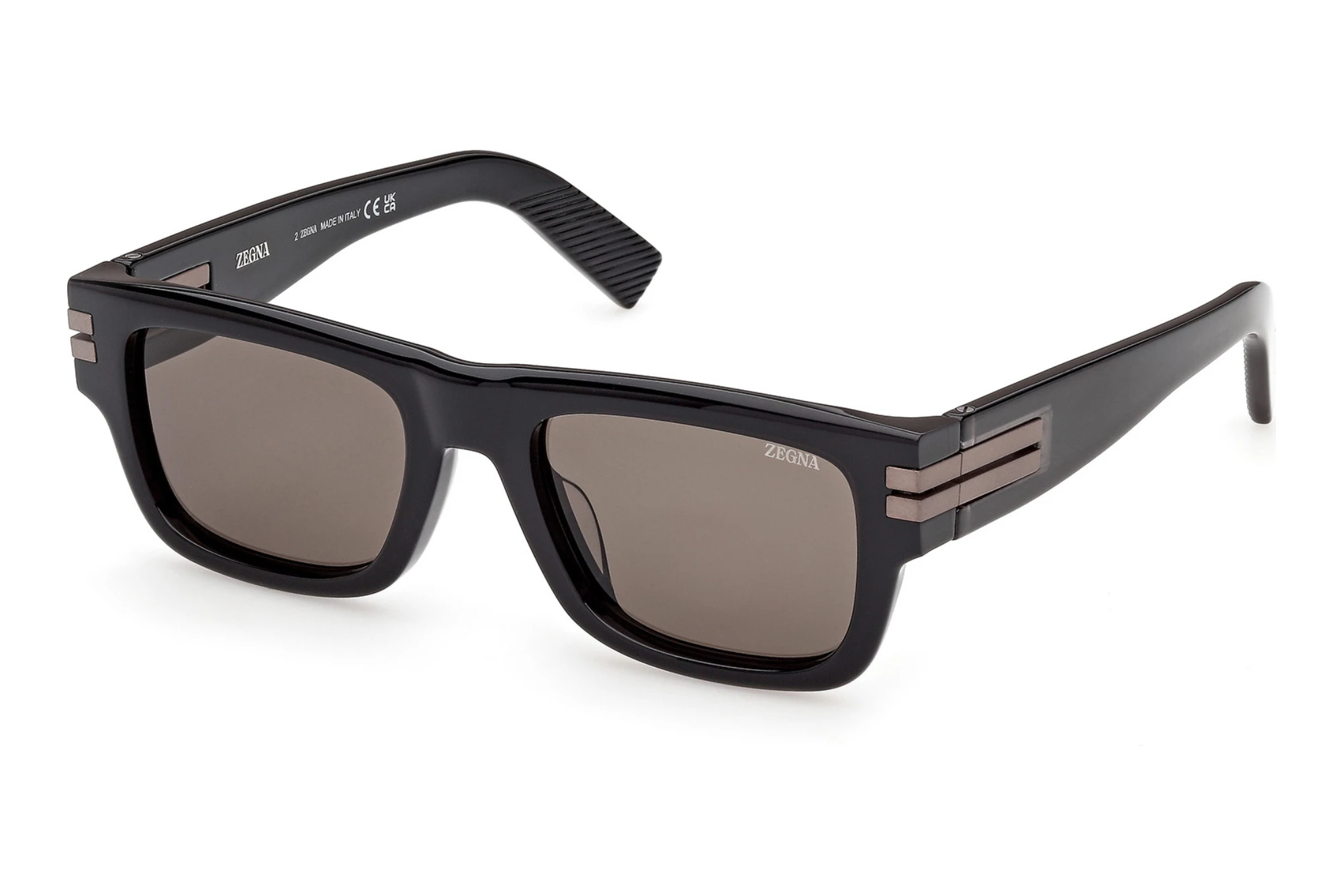 Zegna   EZ0317 05E braunGrau/Einfarbig