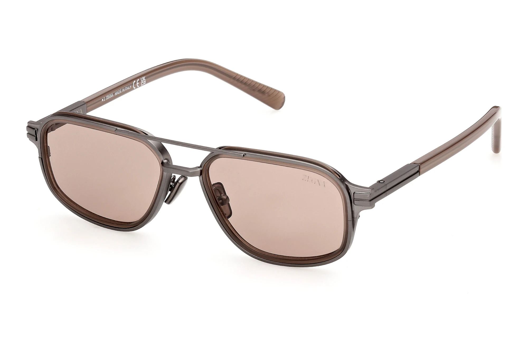 Zegna   EZ0320 45E braunGlänzend Hellbraun