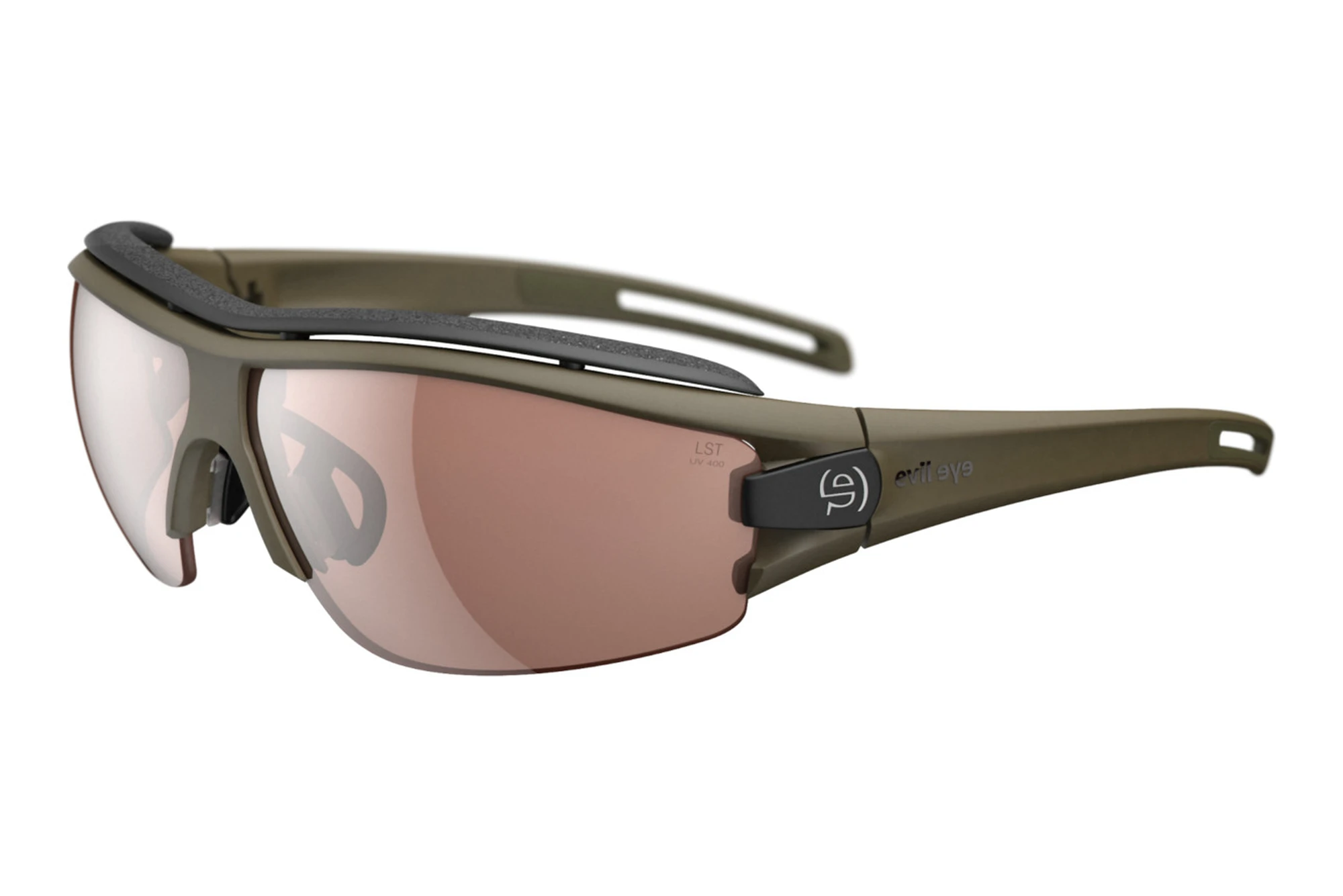 evil eye   E001 6000 brownkhaki matt/LST contrast silver