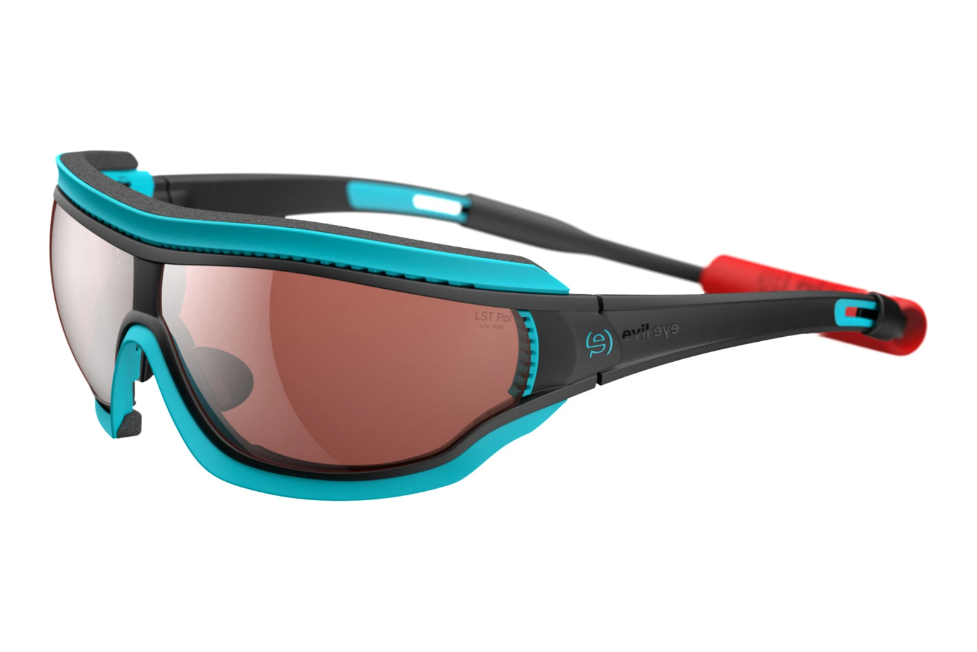 evil eye   E005 9100 pinkblack m/LST pol sil