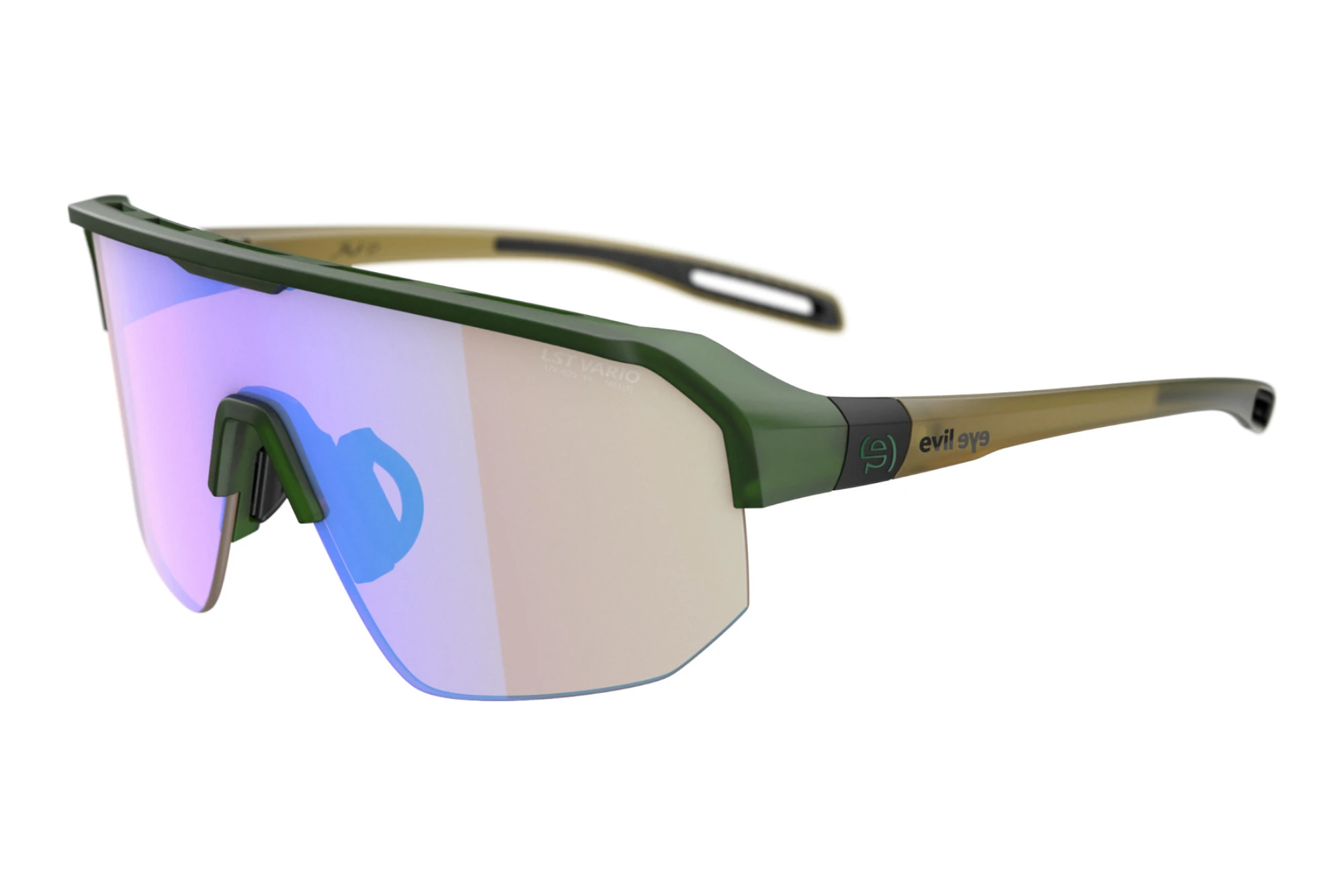 evil eye   E046 5700 orangedynamic green m/LST grey sil