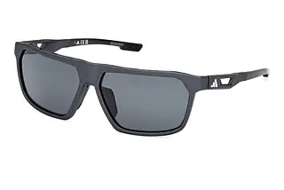 Adidas SP0096 02D grau polarisierendMatt Schwarz