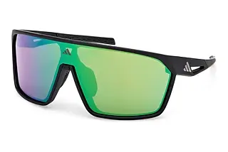 Adidas SP0108 02Q grün verspiegeltMatt Schwarz