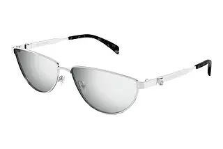 Alexander McQueen AM0456S 004 SILVER