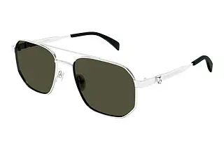 Alexander McQueen AM0458S 003 SILVER