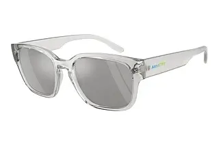 Arnette AN4325 28586G Light Grey Mirror Silver 80Transparent Grey