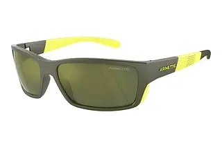 Arnette AN4336 28546R Dark Green Mirror PetrolMilitary/Lime Matte/Shiny