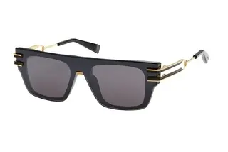 Balmain Paris BPS-124 A Dark Grey - Black Flash Mirror - ARBlack - Gold