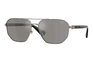 Burberry BE3166 10036G Light Grey Mirror SilverGunmetal