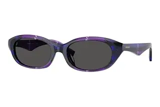 Burberry BE4447D 411387 Dark GreyCheck Violet