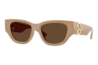 Burberry BE4467U 399073 Dark BrownBeige