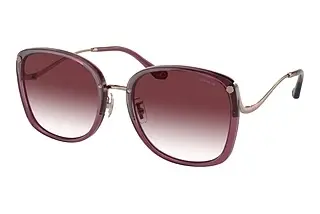 Coach HC7157D 58013P Purple Clear GradientTransparent Berry