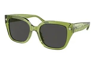 Coach HC8392U 581087 Grey SolidTransparent Key Lime