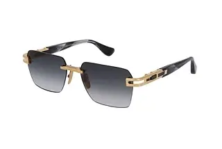 DITA DTS-147 01A GREY GRADIENTYELLOW GOLD - INK SWIRL