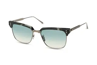 DITA DTS-431 02A TURQUOISE TO CLEAR GRADIENTANTIQUE SILVER - PHANTOM CLOUD