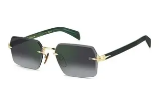 David Beckham DB 7109/S PEF/NU GREY SHADED GREEN MIRRORGOLD