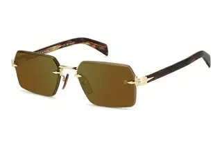 David Beckham DB 7109/S T5U/MT GREEN MIRRORGOLD