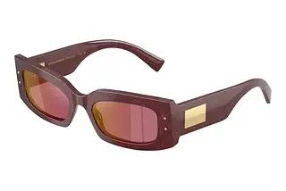 Dolce & Gabbana DG4479 3442D0 Dark Violet Mirror RedBordeaux Lace
