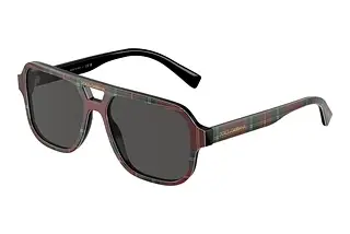Dolce & Gabbana DX4003 339787 Dark GreyRed Tartan