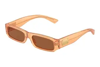 Dolce & Gabbana DX4005 344273 Dark BrownTransparent Orange