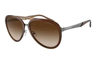 Emporio Armani EA2145 336013 Gradient BrownShiny Transparent Brown