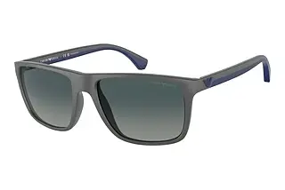 Emporio Armani EA4033 50604U Gradient Blue PolarizedMatte Grey