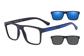 Emporio Armani EA4115 57591W ClearMatte Dark Blue