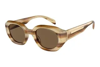 Emporio Armani EA4230U 615073 Dark BrownShiny Striped Brown