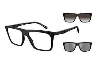 Emporio Armani EA4258 50011W ClearMatte Black