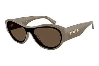 Emporio Armani EA4265U 634273 Solid BrownCrystal/Cola/Lime